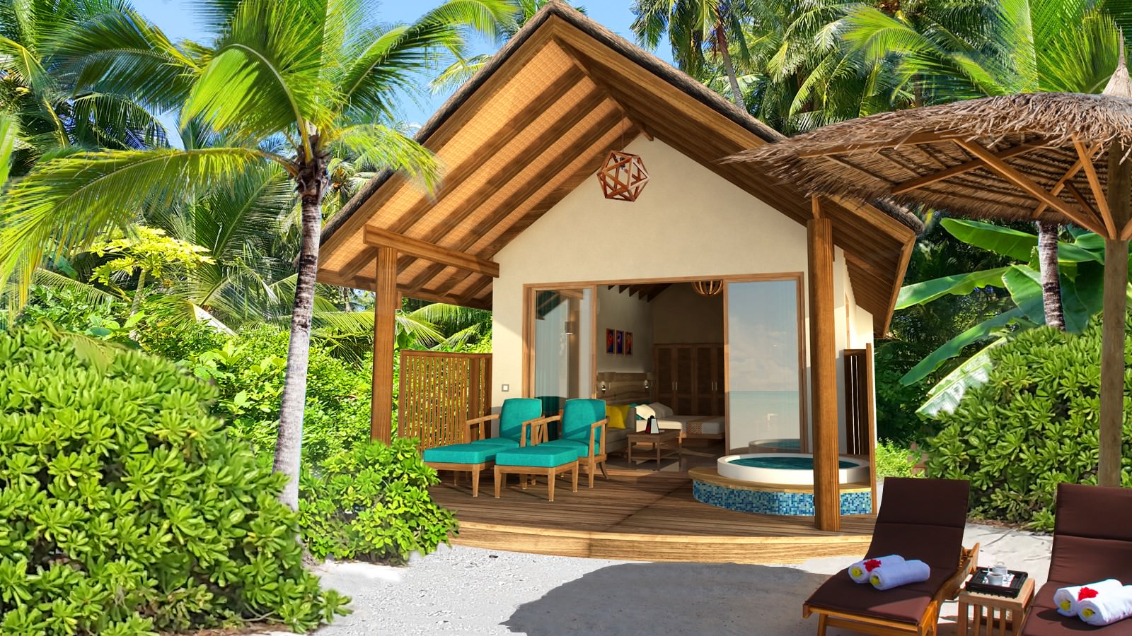 artists-impression-Deluxe-Jacuzzi-Beach-Villa-exterior artists-impression-Deluxe-Jacuzzi-Beach-Villa-exterior